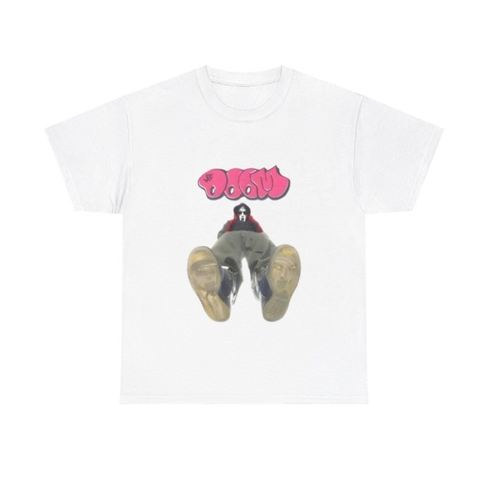 Gildan White Tee with Pink Graphic